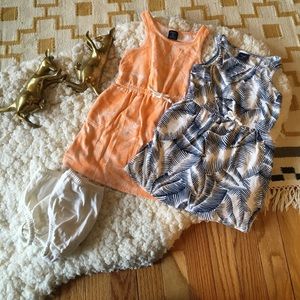 Baby Gap tropical print summer dress ☀️